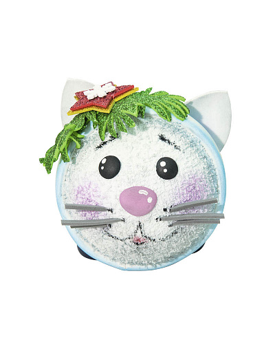 Набор для творчества "Новогодний шар. Котенок Пушок" фоамиран   Волшебная мастерская