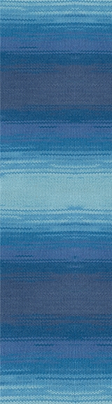 Пряжа "SUPERLANA MIDI Batik" 3299 св.гол-гол-сер 5*100 г. 170м 75% акрил, 25 % шерсть  ALIZE 3299														