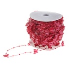 Лента-нить "Бабочки" красный 42,6м за 1м