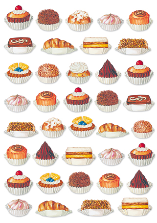 Бумага рисовая для декупажа "STAMPERIA" мини - формат, ассорти  А4 25г/м DFSA4013/53/54/27/70/71/9														