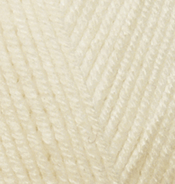 Пряжа "BABY BEST" 01 кремовый 5*100 г. 240м 10% бамбук, 90% анти-пиллинг  ALIZE 01														