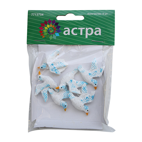 Объемные фигурки Голлуби 30мм за 1шт АСТРА 7713754/LR15-4585