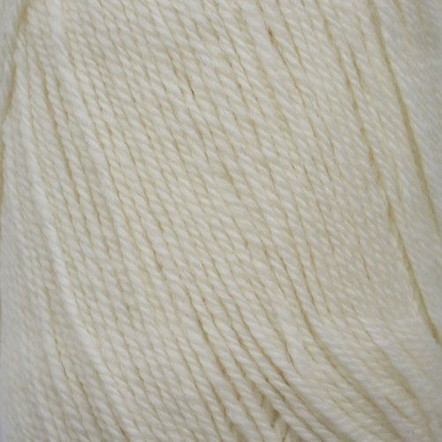 Пряжа "Эвридика" 02 белый 5*100 г. 200м 100% шерсть  Astra Premium 02														