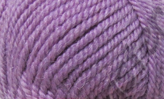 Пряжа "Зимний вариант" 389 св.фиалка 10*100 г. 100м 95% шерсть, 5% акрил объемн.  Пехорка