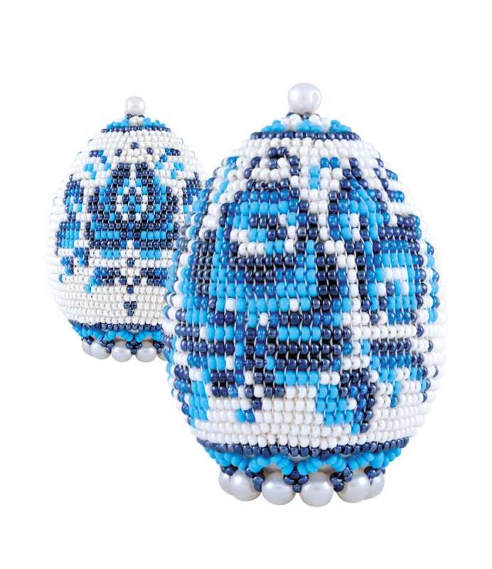 Набор для бисероплетения РИОЛИС "Яйцо пасхальное" 6,5*5,0см