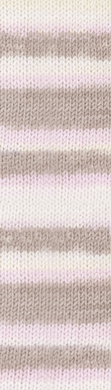 Пряжа "BABY BEST BATIK" 6656 розово-бело-бежевый 5*100 г. 240м 10% бамбук, 90% анти-пиллинг  ALIZE 6656														