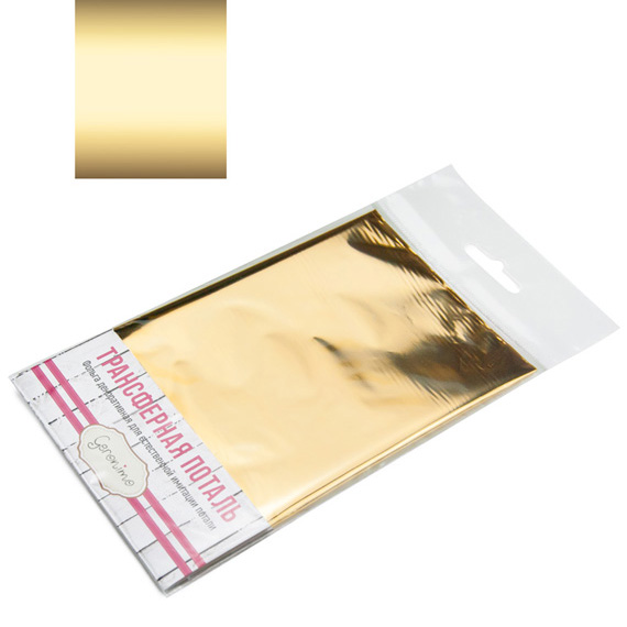 Поталь трансферная "Geronimo" золото 15*100см ТАИР
