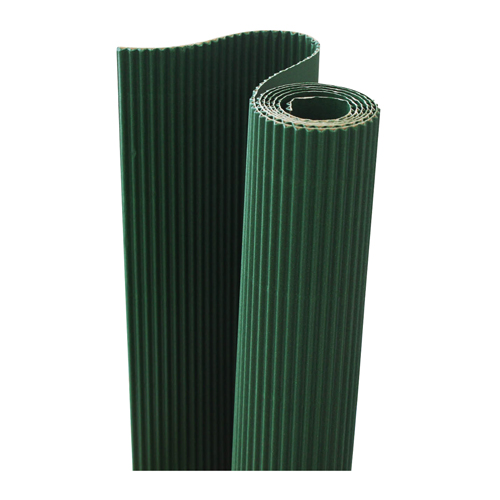 Картон гофре 58 т. зеленый 50*70см 1рулон  Folia Италия 58/7411														