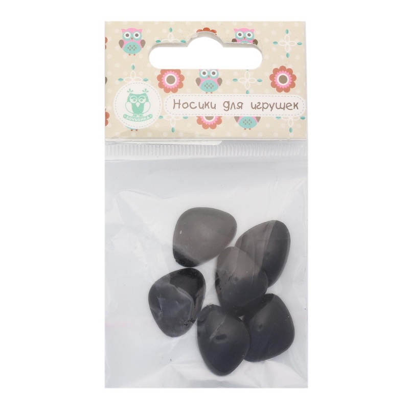 Носик черный 3-угольный 20мм клеевой набор 6шт. за 1шт 554326/26378														