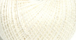 Пряжа "Ирис" 0102 молочный 20*25 г. 150м 100% хлопок 0102														