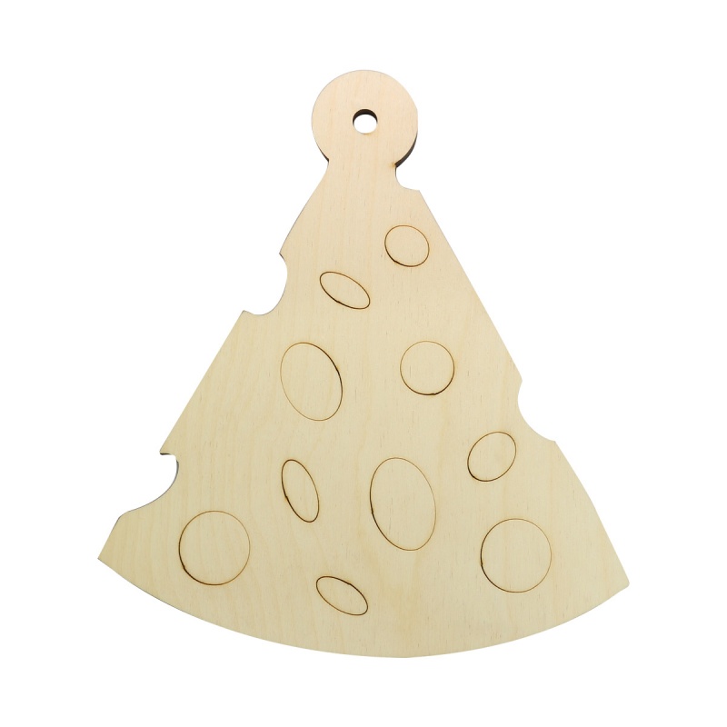 Заготовка для декорир. "Доска "Кусочек сыра" 22,5*20*0,6 дерево  Астра L-1247/558108														