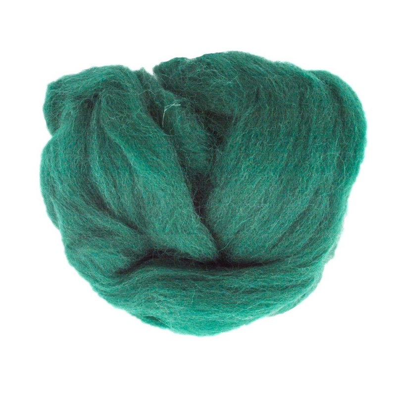 Пряжа "Для валяния" зеленый 10 г. ORCHIDEA 7747432/84328-1														