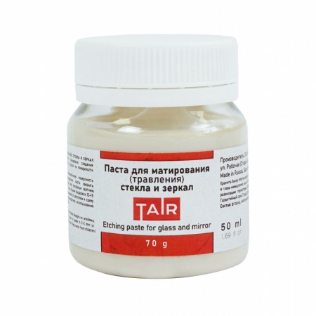 Паста для матирования (травления) стекла и зеркал 50 мл  TAIR 1212219														