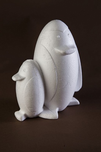 Пенопласт белый Пингвин (пара) h=16*13см П3 07														