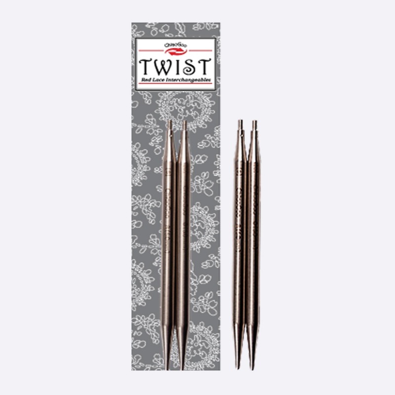 Спицы съемные Twist 5,0мм длина 10см из хирургической стали  ChiaoGoo 7504-8														