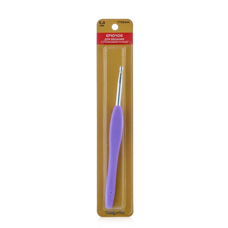 Крючок 1- сторонний D 5,0 длина 15,2 см с резиновой ручкой 953500
