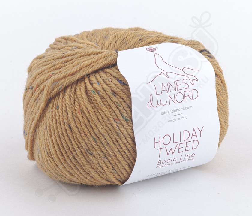 Пряжа "Holiday Tweed" 40 беж 10*50 г. 125м 50% шерсть, 39% акрил, 11 вискоза Laines du Nord