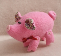 Набор для творчества "Кукла Ваниль. Pig"s Story" поросенок 38см текстильная игрушка