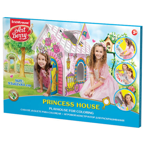 Набор для творчества "Игровой домик для раскрашивания. Princess house" 3+  ARTBERRY