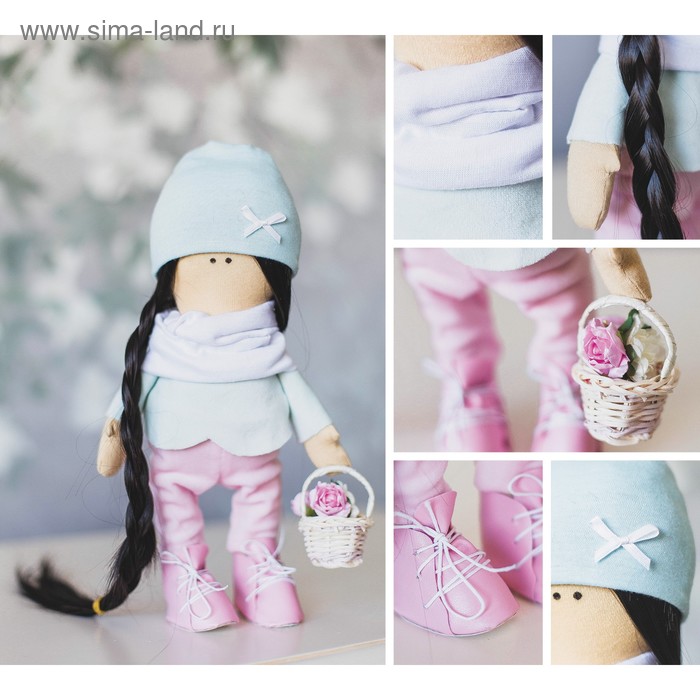 Набор для творчества "Интерьерная кукла Линда" набор для шитья 18*22.5*4.5 см  АртУзор