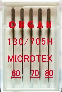 Иглы для быт.шв.машин "ORGAN" универсальные 60/70/80 (в пачке 5 шт.)