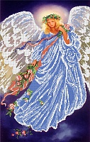 Канва с рисунком бисер "Ангел любви" 34*53 см  Наследие