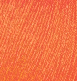 Пряжа "BABY WOOL" 654 оранжевый неон 654 10*50 г. 175м 40% шерсть. 20 % бамбук. 40% акрил   ALIZE