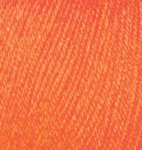 Пряжа "BABY WOOL" 654 оранжевый неон 654 10*50 г. 175м 40% шерсть. 20 % бамбук. 40% акрил   ALIZE