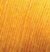 Пряжа "BABY WOOL" 14 оранжевый 10*50 г. 175м 40% шерсть. 20 % бамбук. 40% акрил 14